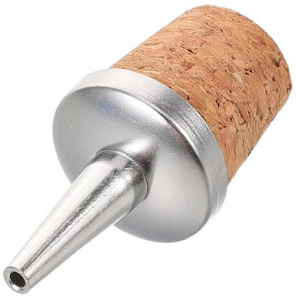 OFFSCH Bitter Bottle Pourer with Cork Base Oil Dispenser Spout for Cocktails Liquor Dasher Top Bar Accessory Waste-reducing Professional Tool for Home and Restaurant Use