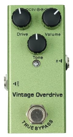 Saipart Electric Guitar Effects Pedal Vintage Overdrive Fuzz Distortion Analog Delay Ultimate Drive Guitar Pedals Vintage Overdrive
