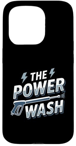 Pressure Washer Steam Cleaner DIY The Power Wash Case for iPhone 15 Pro