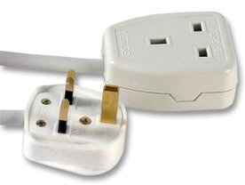 Aptii 1 Socket Gang Power Cord Extension 10 meters