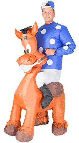Bodysocks® uppblåsbar jockeydräkt (vuxen)