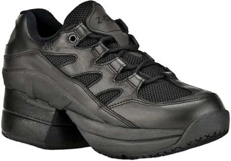 Z-Coil Men's Freedom Pain-Relief Footwear, Black, Enclosed Coil, 10