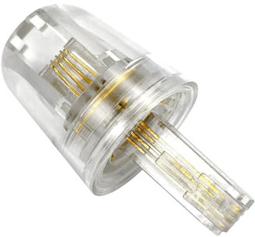 Conext Link Cavo a spirale girevole per cornetta telefonica RJ11 4P4C (33340)