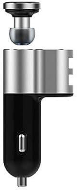 Mr. Gadget's Solutions Cargador auto inteligente inalámbrico del coche del auricular de Bluetooth Q10, puertos duales del Usb