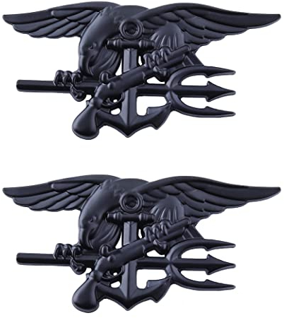 Navy-Seals emblem bilklistermärke örn bil logotyp dekorativ för bildekal (svart)