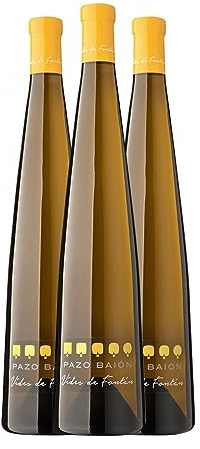Pazo Baión Vides de Fontán Albariño Rías Baixas Crianza 75 cl Vino blanco (Caja de 3 Botellas de 75 cl)