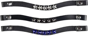 HKM Hobby Horsing Stirnbänder, Navy Mit Sternenmuster, Stück