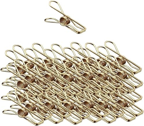 Pinces à Linge, Pinces à Linge, Pinces à Linge, 40 Pinces à Fil métallique Coupe-Vent, épingles de Ligne de Lavage