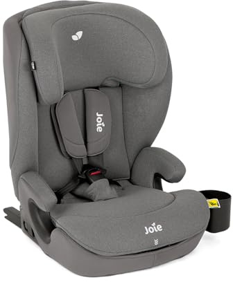 Joie i-Irvana™ Kindersitz, i-Size R129, ISOFIX, GrowTogether™ Kopfstütze & Gurt, Kleinkind bis Schulkind, 15 Monate–12 Jahre (76–150 cm), thunder