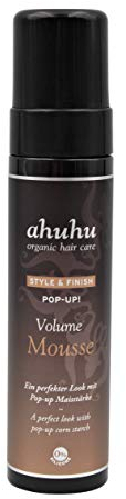 ahuhu Style & Finish Pop Up! Ultimate Volume Mousse 200ml