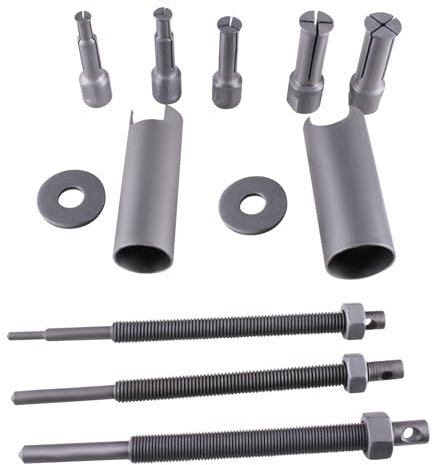 GIVIHGETI Kit d'extracteur de roulement intérieur de 9 à 23 mm pour moto, moto, kit d'extracteur de roulement intérieur avec 5 tailles de clips ouverts