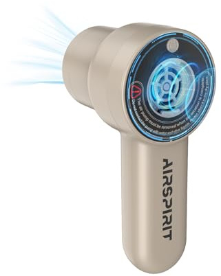 AIRSPIRIT Max Air Pump for Inflatables, Ultra-Fast 600L/min, 13.79Kpa Electric Pump, 2500mAh Rechargeable Portable Inflator for Large Inflatables, Boats, Pools, Vacuum Storage Bags