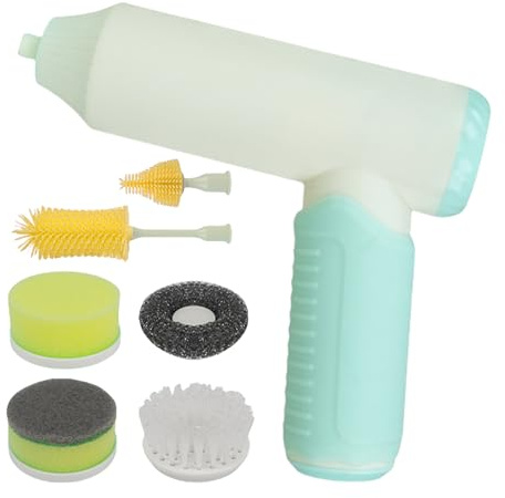 Electric Cleaning Brush | Rechargeable Electric Cup Washer - Portable Automatic Washing Cup Brush for Home Kitchen Bathroom Window Shower Sink Bottles