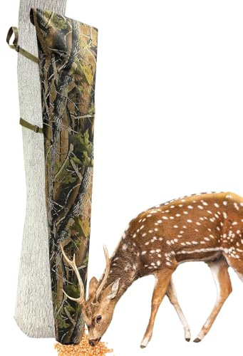 Sac d'alimentation à cerf – Sac de nourriture pour maïs | Système de suspension haute performance – Conteneur portable en tissu Oxford pour animaux sauvages, chemin, chasse, campagne, camping