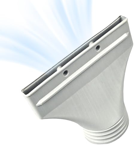 Window Exhaust Port – AC/Dryer Vent Adapter – Flat Hose Adapter with Locking Buckle for Tilt Window – Includes Locking Tabs for Air Conditioner, Grow Tent & Dryer Hose