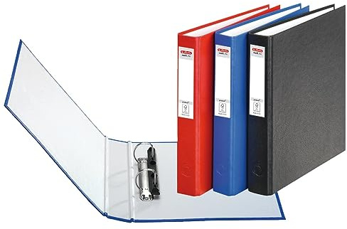 Ringbuch maX.file protect 2R A5 farbig sortiert PP-Folienbezug Kombi-Mechanik 25mm