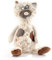 SIGIKID 38243 Kiez Miez Beasts Town Kinder und Erwachsene Kuscheltier empfohlen ab 3 Jahren beige, groß