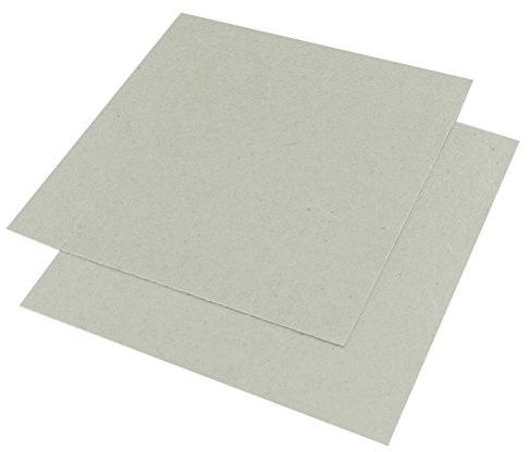 OUNONA 2 Pcs Remplacement Mica Plaques pour Four À Micro-Ondes 13 x 13 cm