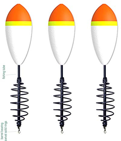 3pcs Karpfen Angeln Oberfläche Laufen 40g Schwimmende Futterstation für Köder Tasche bis Methode