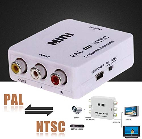 Wallfire PAL/NTSC/SECAM zu PAL/NTSC Mini-bidirektionaler TV-Systemkonverter