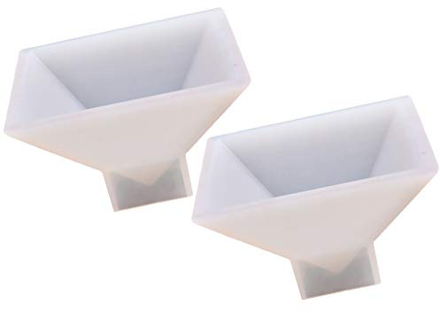 Harilla 2X 95mm Pyramide Silikonform DIY Herstellung Ornamente Home