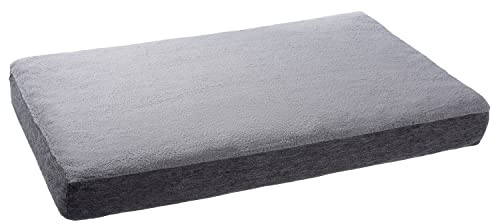 PETSTUFF Orthopädisches Hundebett Bezug abnehmbar waschbar Farb- und Größenwahl, dunkelgrau, XS