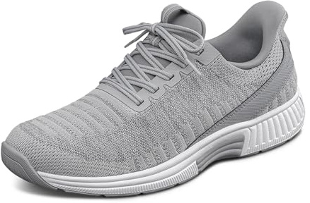 Orthofeet Kita Orthopedic Women's Sneaker, Grey, Size 8
