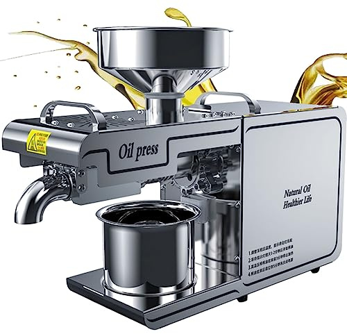 SITUVI frantoio per olive da casa macchina per la spremitura a freddo pressa per olio commerciale per uso domestico 880w capacità di lavorazione 5~7 kg all'ora adatto per noci noci semi di lino man