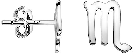 SOFIA MILANI - Damen Ohrringe 925 Silber - Skorpion Sternzeichen Ohrstecker - E2140