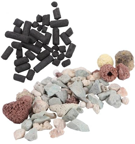 Didiseaon 1 Set Fish Tank Filtre Matériel Étang Filtre Médias Carbone Aquarium Médias Fish Tank Filtre Poreux Étang Média Filtre Carbone Filtrage Charbon Actif Brillant À Lèvres Tons De