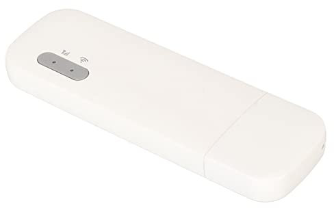 Yctze WiFi Hotspot, Tragbarer 4G-USB WLAN Router mit Unterstützung für bis zu 10 Geräte, mobiler Hotspot mit Micro-SIM Kartensteckplatz für Smartphones, Weiß