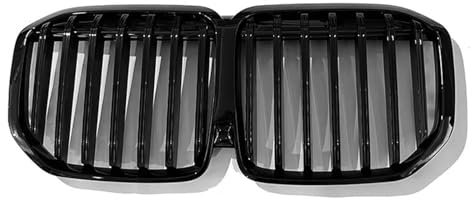 Gitter Für X7 G07 2023 2024 Auto Front Niere Grille Oberen Stoßstange Grille Haube Mesh Grill Einzelne Linie W/kamera Loch Frontgrill