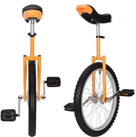 uyoyous Einrad 20 Zoll Einrad Balance Training Einradständer Höhenverstellbar Robuste für Personen ab 15 Jahren, darunter Kinder, Erwachsene und Fachkräfte Outdoor Sportarten, Unisex