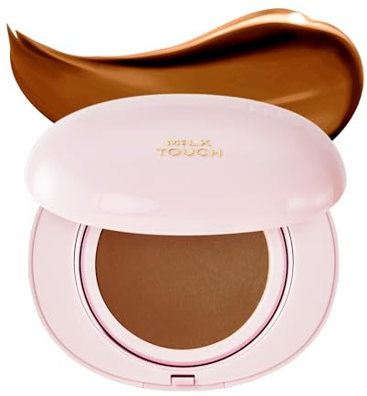 MILKTOUCH Cushion Foundation 24H Flawless Skin Radiant Shine (40N Cappuccino), 1 Stück