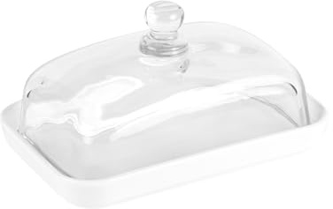 Table Passion - Beurrier en porcelaine 18x12 cm