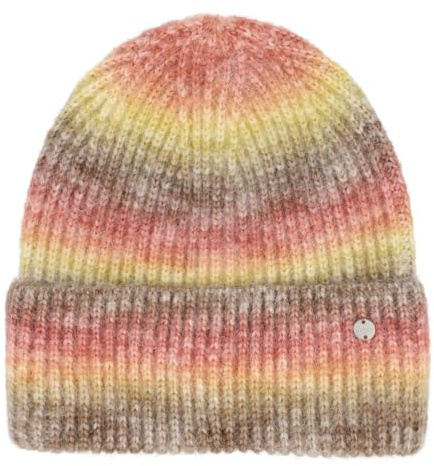 Eisglut Strickmütze mit Umschlag bunt gestreift Designed in Germany Rainbowl