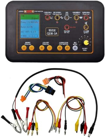 Okeeyseda QDB 3A 12-24V Prueba de Bobina de Encendido Probador de Inyector Detector de Fallas de Actuador de Automóvil Herramientas de Diagnóstico de Motor Paso A Paso