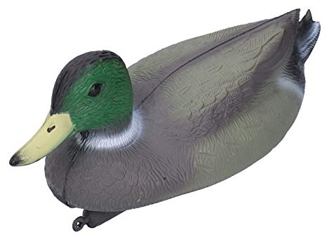 Fdit Jagd-Köder, Männliche Ente, Lebensechte Kunststoff-Ente, Gartendekoration, 34,5 X 13 cm, für Landschaftsdekorationen