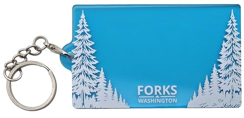 ASVP Shop Forks, Washington Blue Filter Keychain