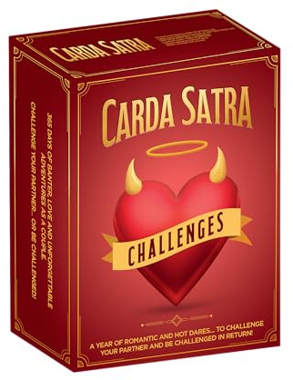 Carda Sutra Challenges - Couples Game - Board Game - Card Game - Birthday Gift Woman - Birthday Gift Man - Unique Couples Gift - Valentine’s Day 2027