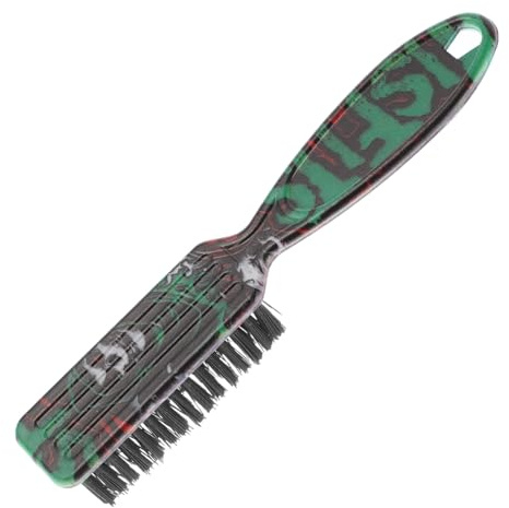 PENIKOKO Retro Bartbürste Bartpflege Bürste Mit Festen Borsten Ergonomischer Griff Friseursalon Haarstyling Nackenreinigung Für Herren Bart Und Haar