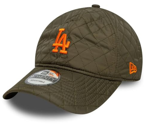New Era MLB 9TWENTY Cap Quilted Los Angeles Dodgers Dark Green