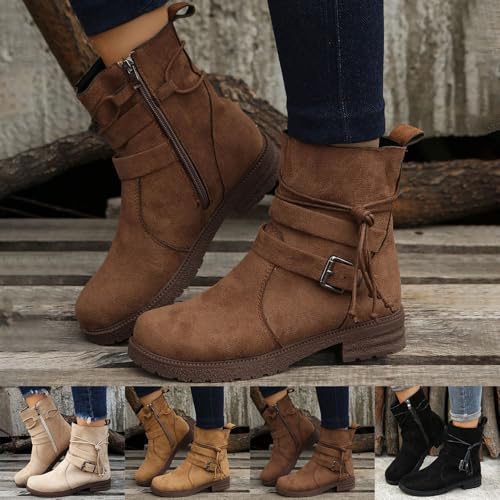 Bottines Femme Bottine Bottes Caoutchouc Chaussures De Travail Pluie Noires Botte Talon Boots Chaussure Jardin Confortable Confort Cuir Fourrées pour Bleu Marine Femmes Ete Marron Pieds Larges