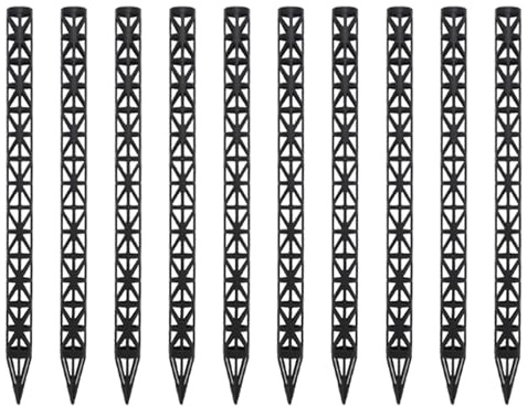 Paletto di aerazione del suolo - Gadget per strumento di ventilazione del tubo, tubo aeratore per fertilizzante, giardinaggio domestico interno esterno, giardino in cortile, piante in vaso, uso di