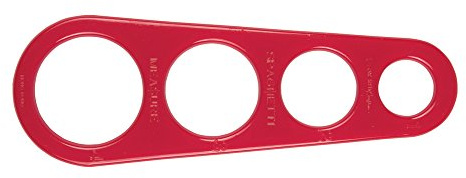Fox Run Spaghetti Measure/Portion Control Tool, 7.25 x 2.5 x 0.25 inches, color may vary