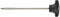 Williams WRST8 Ratcheting Screwdriver, Comfort Grip T-Handle, 7-7/8 Blade