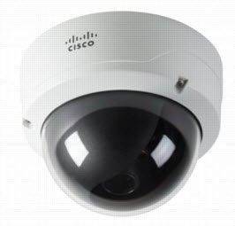 Cisco Video Surveillance 2530 Series Standard-Definition IP Smoked Dome - Network camera - dome - vandal-proof - colour ( Day&Night ) - auto iris - optical zoom: 3.5 x - audio - 10/100 - AC 24 V