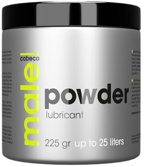 COBECO Male Powder Lubricant, Blanco, 225 Gramos