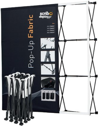 Pop-up-Stoff (370 cm breit) - Blickfang Messe, Ausstellungen Ausstellungsstand kommt mit Magnetrahmen - Ideal Blickfang für Messe, Ausstellungen und sonstigen Veranstaltungen im Freien - Pop-up Fabric (370 CM Wide) - Eye-catcher Tradeshow, Exhibitions Display Stand comes with Magnetic Frames - Ideal eye-catcher for tradeshow, exhibitions and any other outdoor events