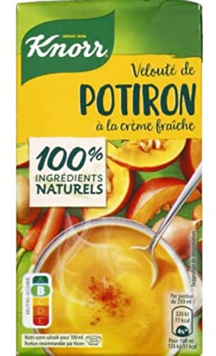 Knorr Velouté de potiron à la crème fraîche - La brique de 50cl